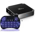 ПРОМОЦИЯ! ПРОМОПАКЕТ TV BOX X96 MINI + БЕЗЖИЧНА КЛАВИАТУРА С ПОДСВЕТКА ЗА ТЕЛЕВИЗИЯ, АНДРОИД 9, 4K, LAN, WIFI