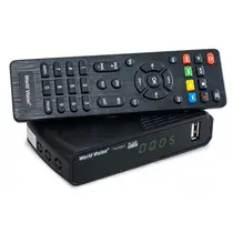 ДЕКОДЕР ЗА ЦИФРОВА ТЕЛЕВИЗИЯ WORLD VISION T644D3 FM, КАБЕЛНА ТЕЛЕВИЗИЯ FULL HD DVB-T, DVB-C