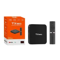 ТВ БОКС TX 96Q H313 2/16 GB, ANDROID ATV, DUAL WIFI, ГЛАСОВО ДИСТАНЦИОННО