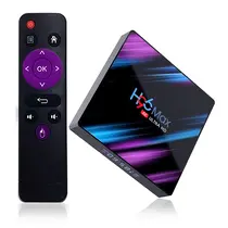 ТВ БОКС H96 MAX 4GB/32GB, ANDROID 10.0, DUAL WIFI, LED DIGITAL, LAN, USB 3.0