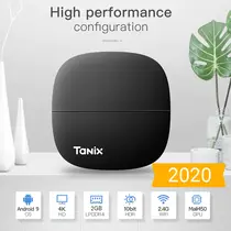 ТВ БОКС TANIX H2 2/16 GB, ANDROID 9, HISILICON HI3798M, 2020