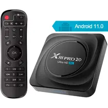 ТВ БОКС X88 PRO 20 4GB/32GB, 8K, ANDROID 11, DUAL-BAND WIFI, 1 GBIT, BLUETOOTH, 2021