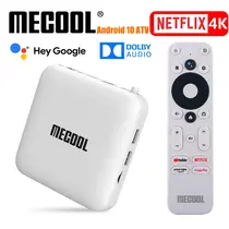 ТВ БОКС MECOOL KM2 2/8 GB, ANDROID 10, DUAL WIFI, GOOGLE AND NETFLIX 4K CERTIFICATED