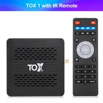 ТВ БОКС UGOOS TOX1 4/32 GB, AMLOGIC S905X3, ANDROID 9, DUAL WIFI, BLUETOOTH