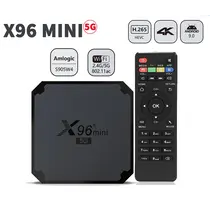 TV BOX X96 MINI 5G AMLOGIC S905W, SMART ANDROID TV BOX, АНДРОИД 9, 4K, LAN, WIFI