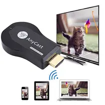МУЛТИМЕДИЕН ПЛЕЪР WIFI TV STICK ANYCAST M4 PLUS DONGLE БЕЗЖИЧНО СВЪРЗВАНЕ НА ТЕЛЕФОН, ТАБЛЕТ С ТЕЛЕВИЗОР