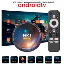 ANDROID TV BOX HK1 4/64 GB, AMLOGIC S905W2, ATV 11, DUAL WIFI, BLUETOOTH