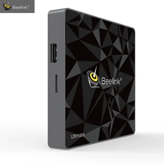 BEELINK GT1 ULTIMATE МУЛТИМЕДИЯ ПЛЕЪР S912, SMART ANDROID TV BOX, 3/32 GB, 4K60P, LAN 1GB, 2XWIFI, BT 4.0