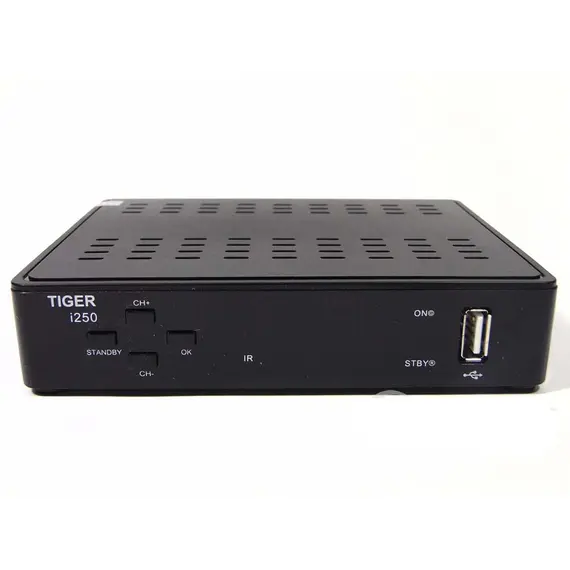 TIGER I250 ДЕКОДЕР / SET-TOP BOX ЗА IP ТЕЛЕВИЗИЯ IPTV 667MHZ, COMPOSITE AV, HDMI 1.4, USB X 2, S/PDIF, LAN, WIFI READY
