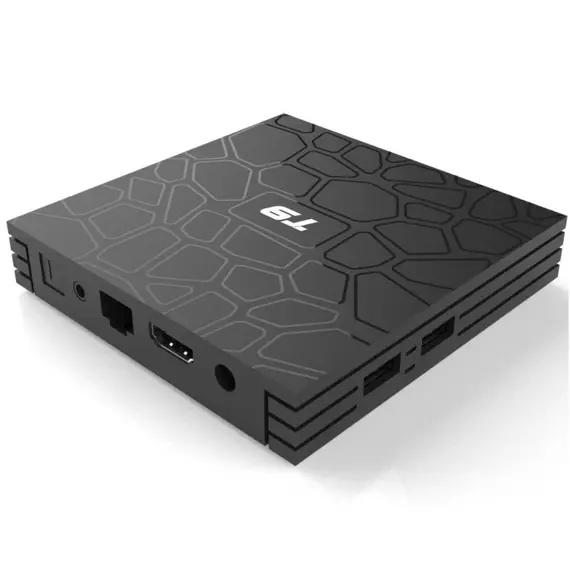 TV BOX T9 4GB/32GB +BLUETOOTH, ANDROID 8.1, LED DIGITAL, SMART ANDROID TV BOX, RK3328, 4K, 3D, USB 3.0, WIFI