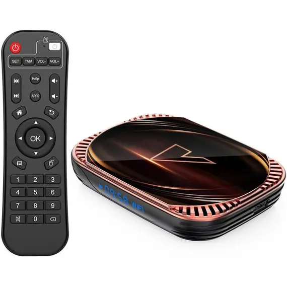ТВ БОКС VONTAR X4 4/32 GB, 8K, DUAL BAND WIFI