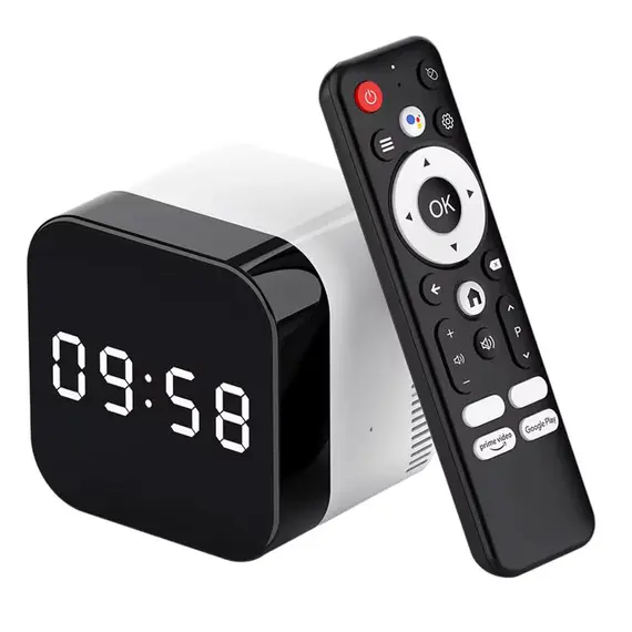 ТВ БОКС H96MAX H728 4/64 GB, ANDROID TV 14, ALLWINNER H728, GIGABIT LAN, WIFI 6, BLUETOOTH, ЧАСОВНИК, ГЛАСОВ КОНТРОЛ