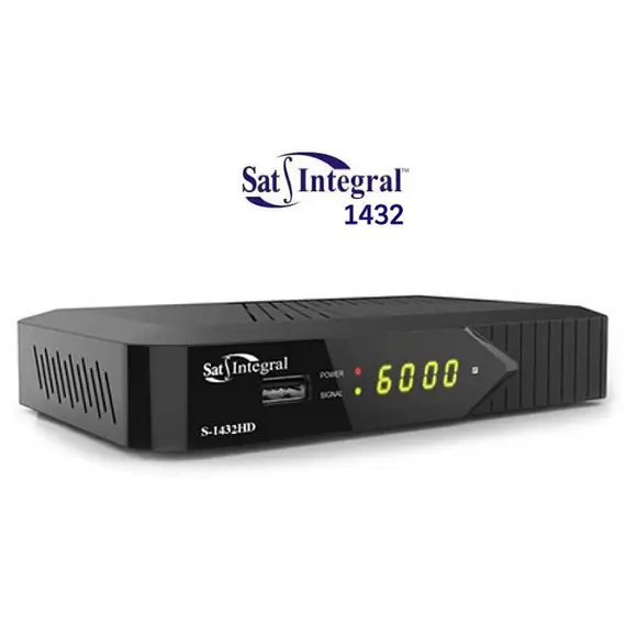 SAT INTEGRAL S-1432 HD COMBO H.265 (HEVC) ПРИЕМНИК ЗА ЦИФРОВА ЕФИРНА, САТЕЛИТНА ТЕЛЕВИЗИИ