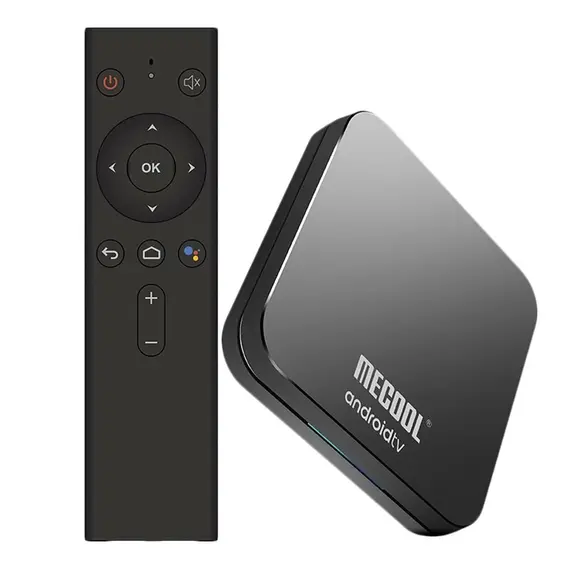 ТВ БОКС MECOOL KM9 PRO GOOGLE CERTIFICATED, ANDROID 9, BLUETOOTH 4.0, VOICE CONTROL GOOGLE