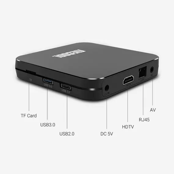 ТВ БОКС MECOOL KM9 PRO GOOGLE CERTIFICATED, ANDROID 9, BLUETOOTH 4.0, VOICE CONTROL GOOGLE