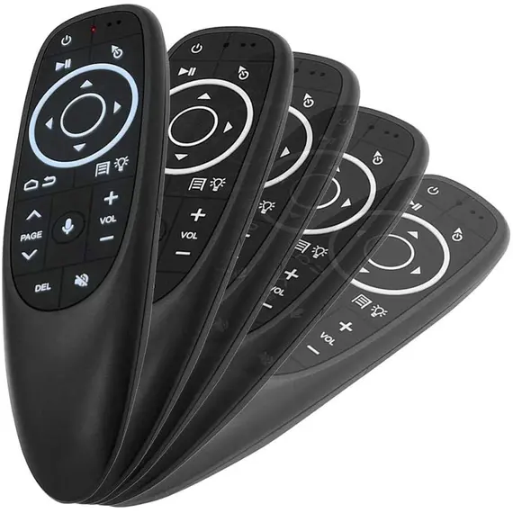 ГЛАСОВО ДИСТАНЦИОННО УПРАВЛЕНИЕ G10S PRO С МИКРОФОН И СЪС ЖИРОСКОП C ПОДСВЕТКА