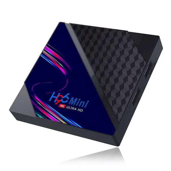 ТВ БОКС H96 MINI V8, 2/16GB ANDROID 10, LAN, 4K 60
