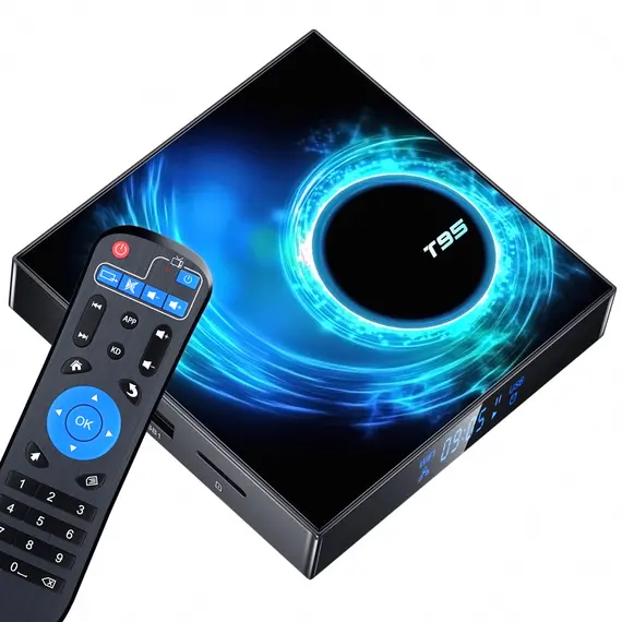 ТВ БОКС T95 4/32 GB, ANDROID 10, ALLWINNER H616