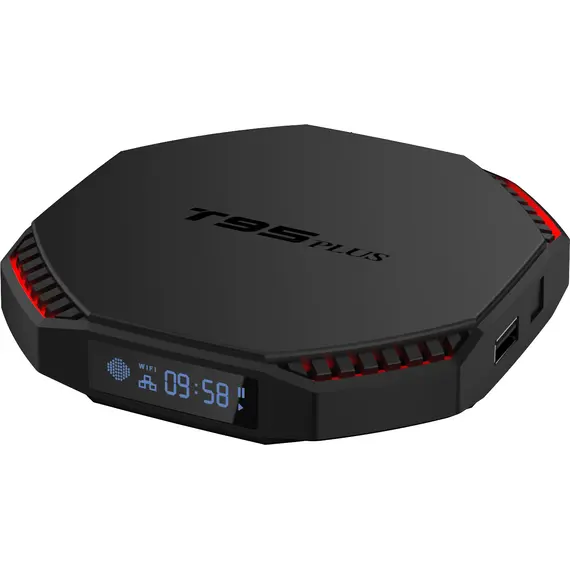 ТВ БОКС T95 PLUS 8GB/64GB, ANDROID 11, LED DIGITAL, ROCKCHIP RK3566, DUAL WIFI 2021