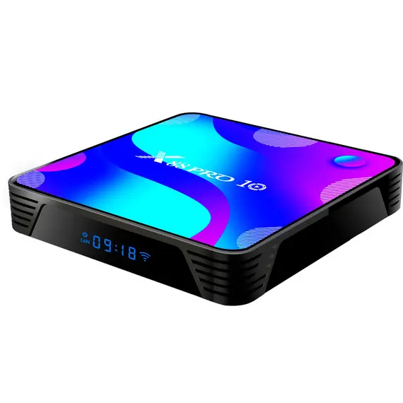 ТВ БОКС X88 PRO 10 4GB/64GB, ANDROID 10, DUAL-BAND WIFI, BLUETOOTH, 2021