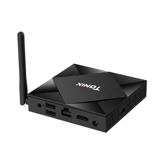ТВ БОКС TANIX TX6S 4GB/64GB, ANDROID 10, 6K, LED DIGITAL, ALLWINNER H616, DUAL WIFI