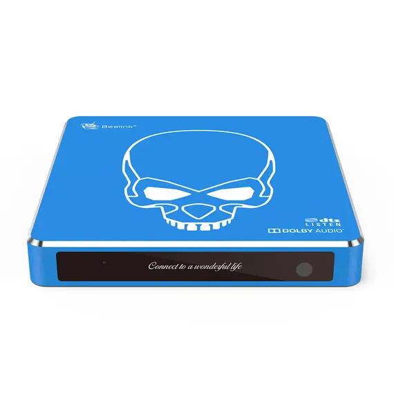 ПРОМОПАКЕТ BEELINK GT KING PRO 4/64 GB, DTS, LAN 1GB, 5G + БЕЗЖИЧНА КЛАВИАТУРА I8
