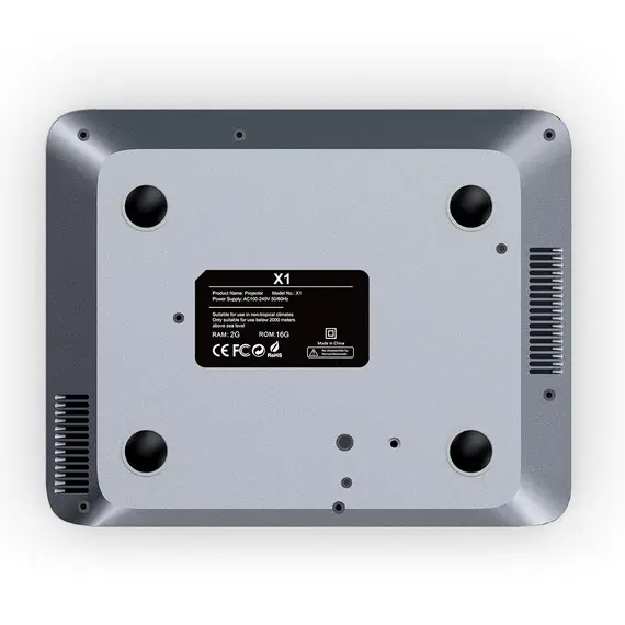 МУЛТИМЕДИЕН ПРОЕКТОР + TV BOX XNANO X1, LCD + LED, AMLOGIC T972, 2/16 ГБ, 4K, 8K DECODING, DUAL WIFI, BT 5.0, МОДЕЛ 2023