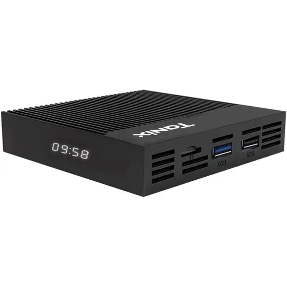 ТВ БОКС TANIX X4 4/64 GB, AMLOGIC S905X4, ANDROID 11, DUAL WIFI & BLUETOOTH