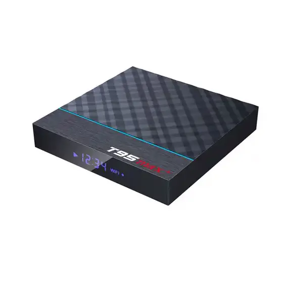 ТВ БОКС T95 MAX PLUS 2/16 GB, AMLOGIC S905X3, 5G DUAL WIFI,  BLUETOOTH, AV1 4K 60FPS