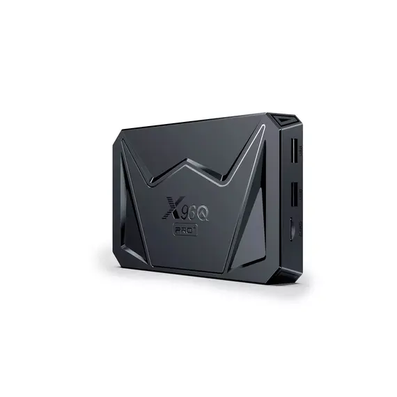 ТВ БОКС X96Q PRO PLUS 4/32 GB, ANDROID 14, ALLWINNER H728, GIGABIT LAN, WIFI 6, BLUETOOTH