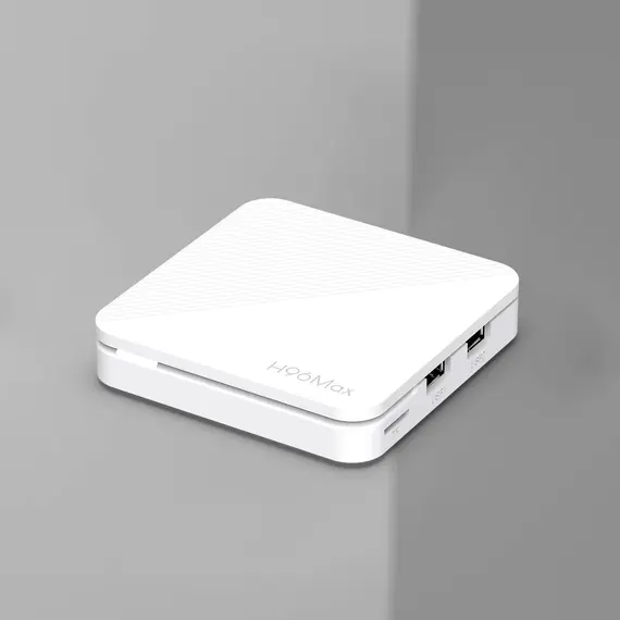 ТВ БОКС H96 MAX H313 2/8 GB, ANDROID ATV, DUAL WIFI, BLUETOOTH 5.2, ГЛАСОВО ДИСТАНЦИОННО