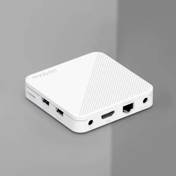 ТВ БОКС H96 MAX H313 2/8 GB, ANDROID ATV, DUAL WIFI, BLUETOOTH 5.2, ГЛАСОВО ДИСТАНЦИОННО